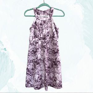 Balance Collection women's Purple/lila Tie Dye Activewear Dress Size S small